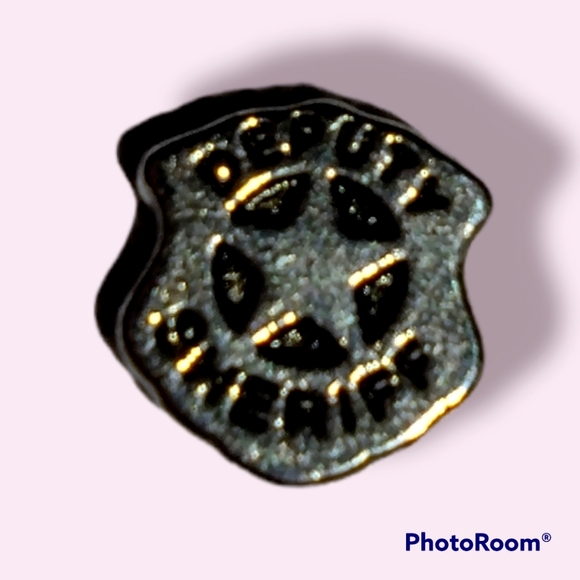 Deputy Sheriff Badge Floating Charm - Picture 1 of 1